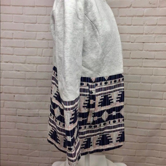 Anthropology Elevenses Aztec Print Jacket, S - Picture 4 of 6